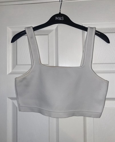 Primark women white crop - white,