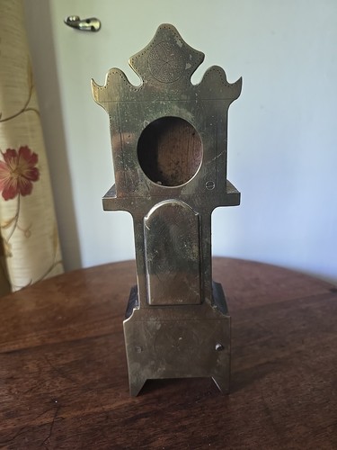 Antique mahogany and brass - antique,