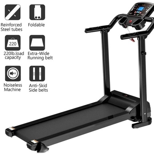 Treadmill electric foldable - foldable, 9%