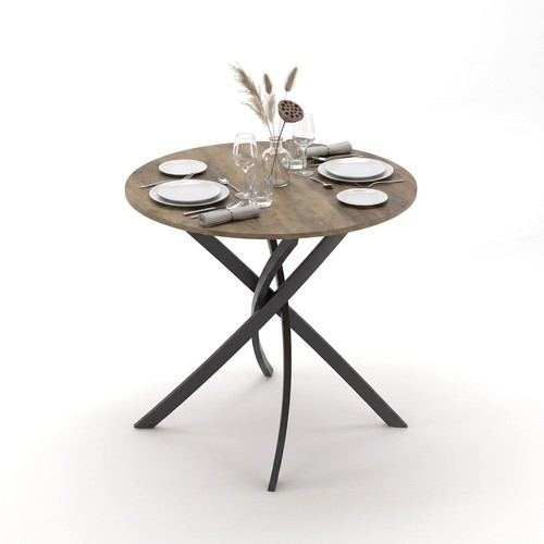 80cm round dining table - 80cm,