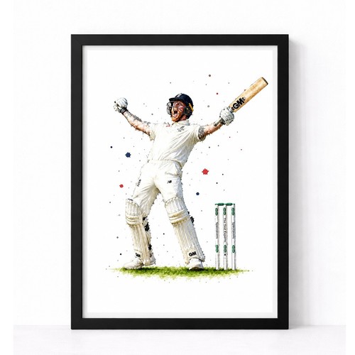 Ben stokes art print england - print, |