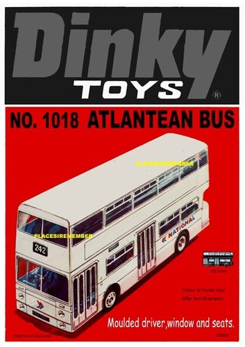 Dinky toys 1018 atlantean - dinky,