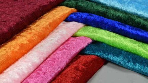 Premium crushed velvet fabric - premium,