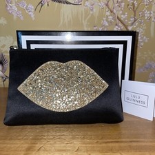 LULU GUINNESS GOLD GLITTER LIP