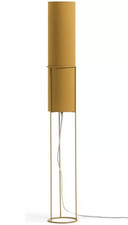 Argos Home Column Floor Lamp - Mustard - NEW open box