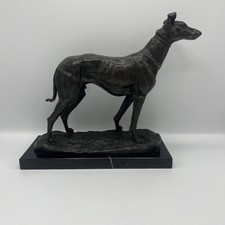 E Fremiet Bronze Greyhound/Whippet Sculpture J.B Deposee Garanti Paris Stamped