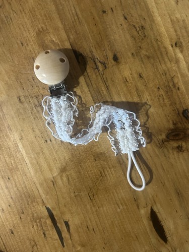 Baby dummy clip wooden - dummy,