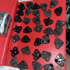 Pennine Folding Camper & Trailer Bodyside Hook Cleats X 34 FREE POSTAGE