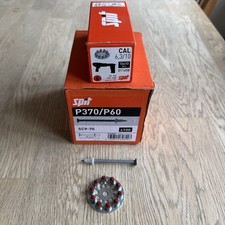 Spit P370/P60 100 x SC9-70 70mm Nails & Red high strength Spit Cartridge shots.