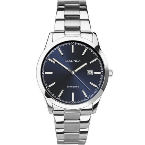 Sekonda watch 1943 blue dial - blue,