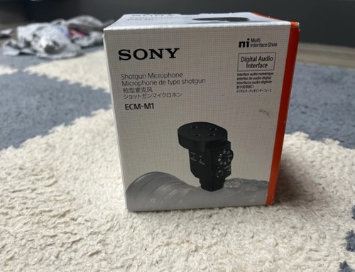 Sony ecm shotgun microphone - sony, ecm-m1