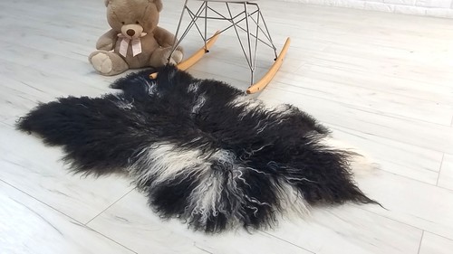 Real icelandic curly - curly, sheepskin