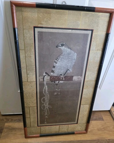 The falcon bird painting - the,