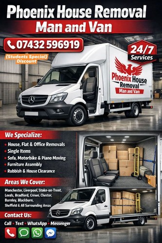 Man and van hire - hire, office