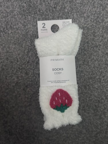 New primark strawberry socks - new,