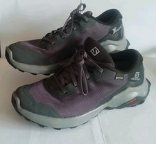 Salomon Xreveal GTX Womens Trainers Waterproof Ladies Running Shoes UK 5 Grey
