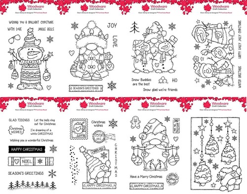 Woodware clear stamps - clear,