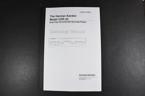 Harman kardon cdr - harman, 20