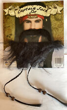 PIRATE THREE PIECE/BEARD/ MOUSTACHE / BEADS GREAT PRICE