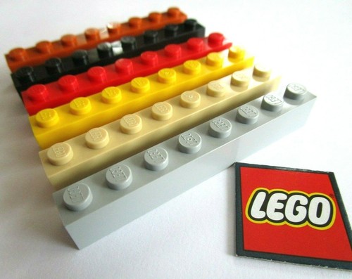 Lego 1x8 bricks packs - lego, 4