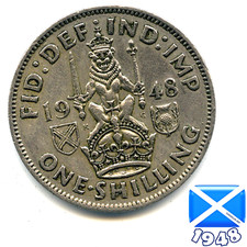 A SCOTTISH 1948 GEORGE VI ONE