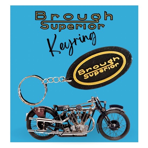Brough superior keyring - superior,