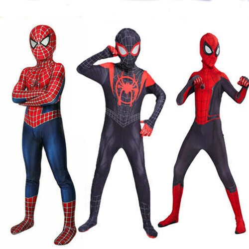 Adult kids spiderman cosplay - adult,