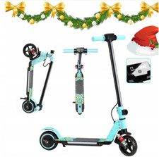SIMATE S5 Foldable Kids E-Scooter Electric Scooter for child LED EScooter Gift
