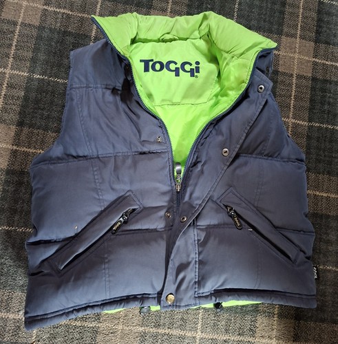 Toggi down filled gilet - down, size