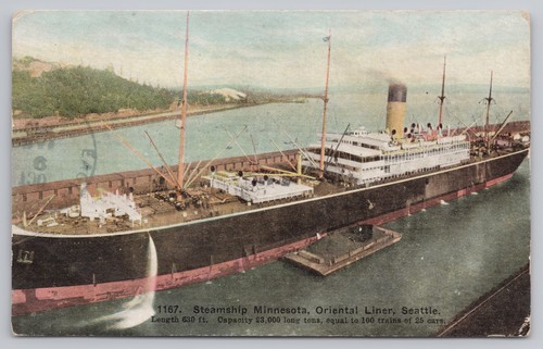Vintage seattle steamship - wa,