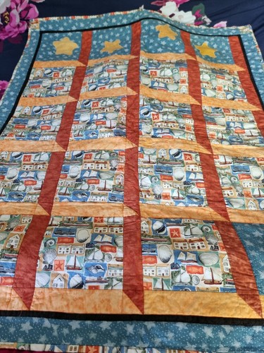 Handmade nautical cotton - nautical,