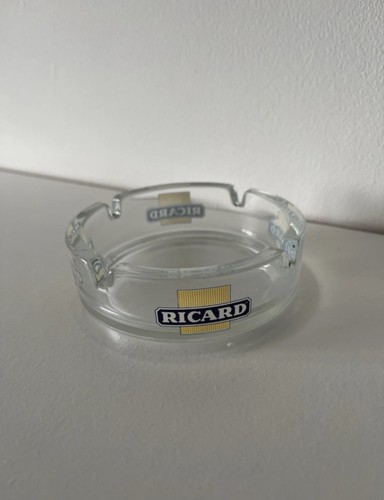 Ricard ash tray glass rare - ricard,