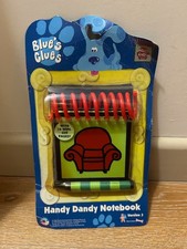 Blue’s Clues Steve's Handy Dandy Notebook 1999 Version 2 New In Original Package