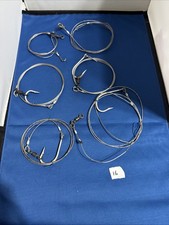 4 Shark Biters And Two Without Hooks All With 500lb Swivels 360lb Wire