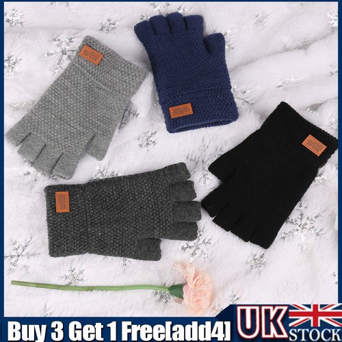 Thermal fingerless gloves mens - thermal,
