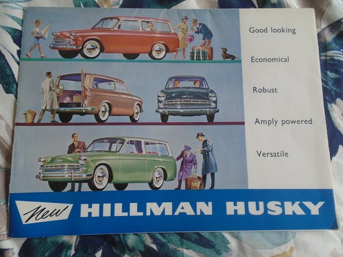Hillman husky range brochure - hillman,