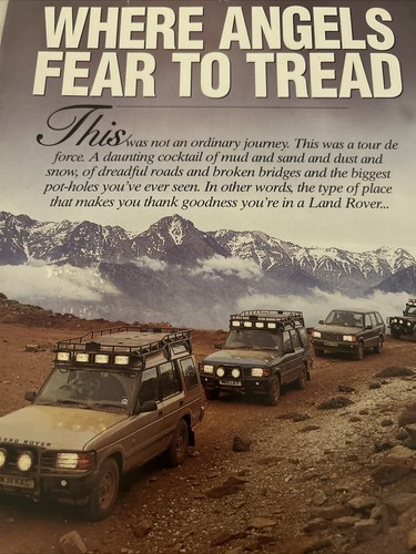 Land rover across the atlas - rover,