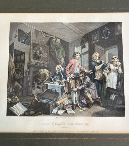 William hogarth rakes - hogarth, progress