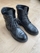 TCX Hero Gore-Tex Motorcycle Boots Size UK 9 EU 43 Black Leather