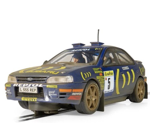 Scalextric c4555a subaru - scalextric,
