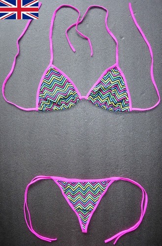 Classic retro string bikini - g-string,