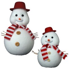 Christmas Flocked Snow Look