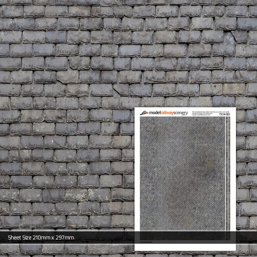 Sheets weathered slate - x,