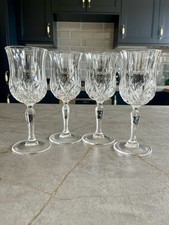 Set of 4 RCR Opera Maison Italian Crystal Tulip Wine Glasses