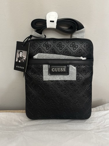 Guess black embossed men - guess,