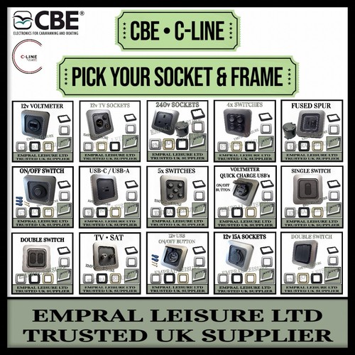 Cbe line single - single, socket