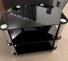 Argos Black Glass TV Stand