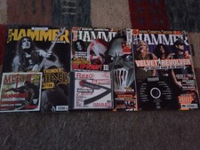 3 x Metal Hammer mags - 2004/5