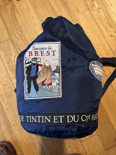 Vintage tintin backpack duffle - vintage,