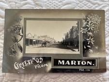 RPPC Greetings From Marton ~